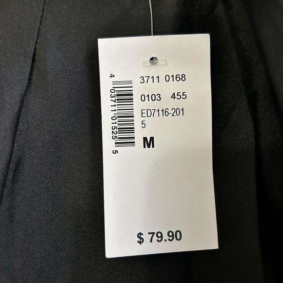 NWT Ricki’s Black Blazer with Faux Leather TrIm - Picture 4 of 7